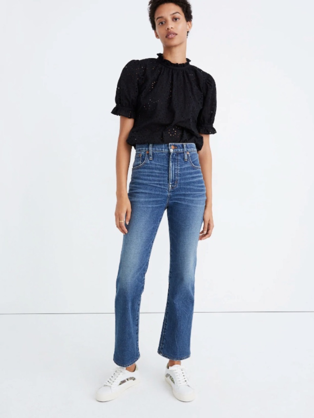 Madewell Slim Demi Cut Boot Jeans